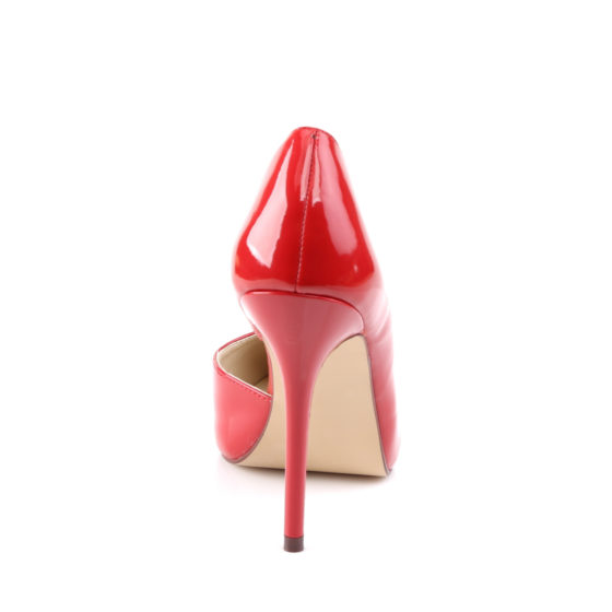 Pleaser Amuse-22 Red Patent D'Orsay Shoes