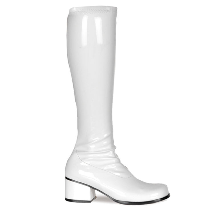 White Stretch Patent